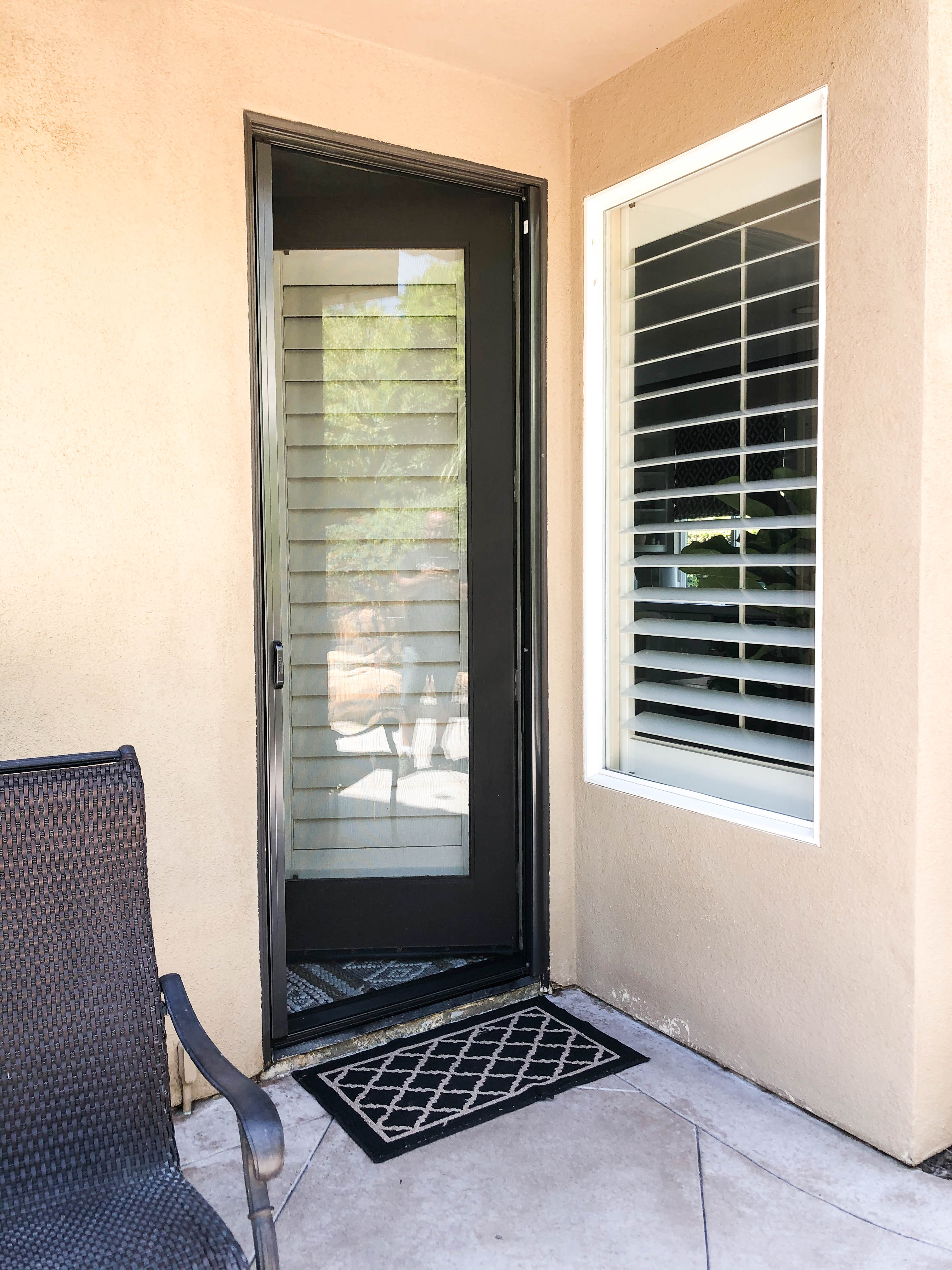 Retractable Screen Door in Orange, California