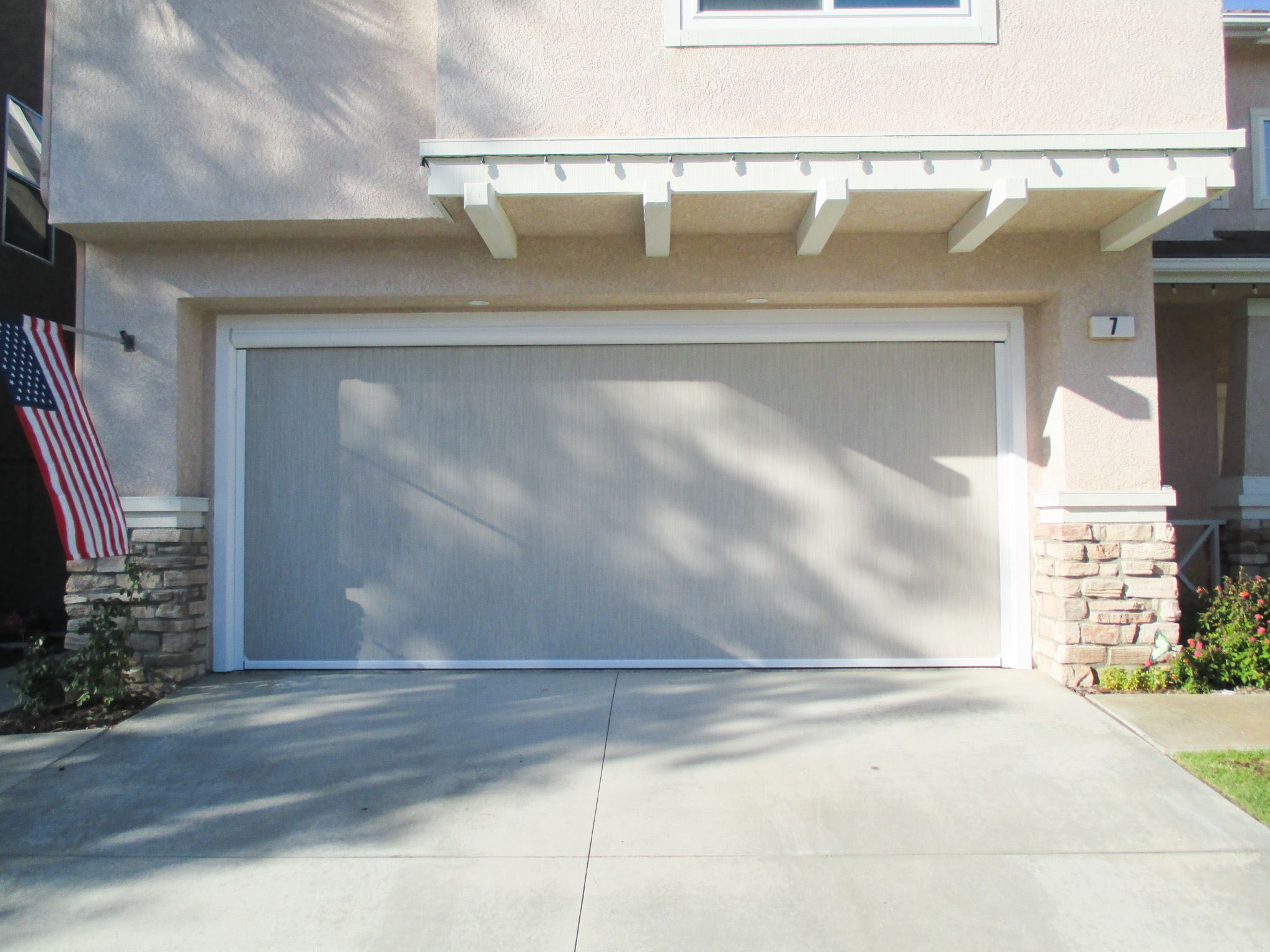 Garage Door Motorized Power Screens in Southern California!