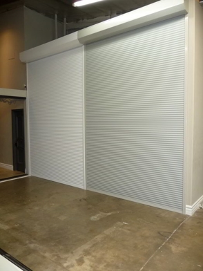 Security Roll Shutters - Closed