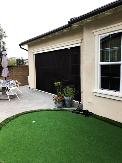 California room screen motorized in Orange County, California