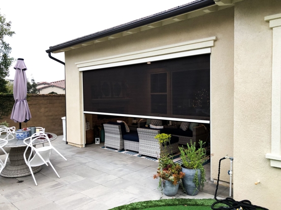 California room screen motorized in Orange County, California