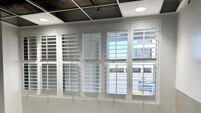 Commercial Interior Plantation Shutters