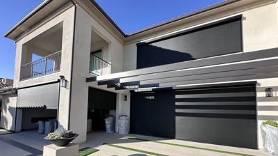 California Room Motorized Power Screens Photo