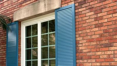 Composite Exterior Shutters Photo