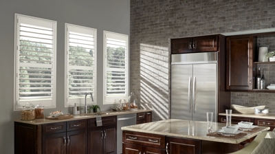 Composite Interior Plantation Shutters Photo