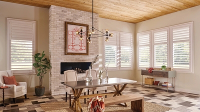Composite Interior Plantation Shutters Photo