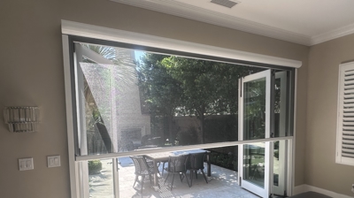 Door & Window Motorized Power Screens Photo