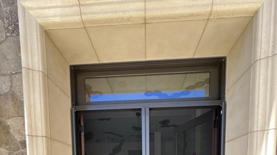 Double Door Retractable Screen Doors Photo