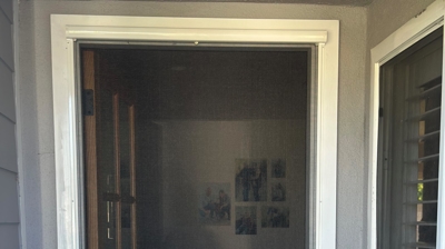 Dutch Door Retractable Screen Door Photo