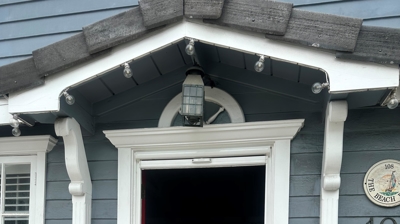 Dutch Door Retractable Screen Door Photo