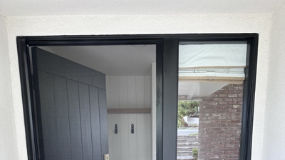 Dutch Door Retractable Screen Door Photo