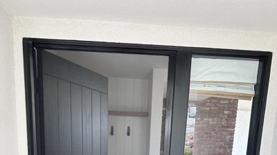 Dutch Door Retractable Screen Door Photo
