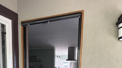 Dutch Door Retractable Screen Door Photo