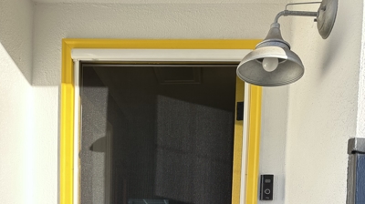 Dutch Door Retractable Screen Door Photo