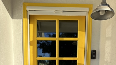 Dutch Door Retractable Screen Door Photo