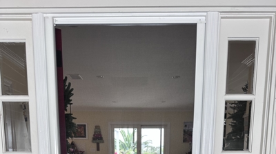 Dutch Door Retractable Screen Door Photo