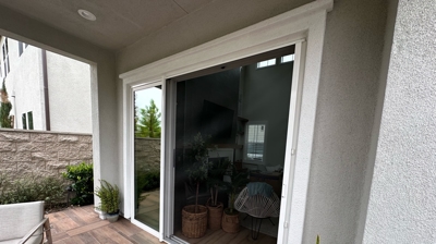 Extra Wide Door Retractable Screen Door Photo