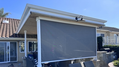 Motorized Patio Power Screens Photo