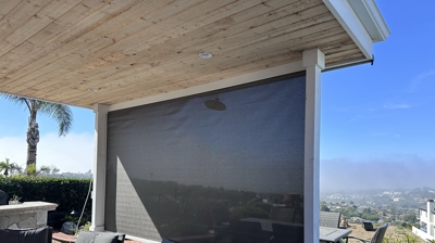 Motorized Patio Power Screens Photo