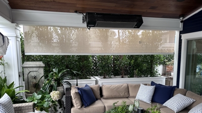Motorized Patio Power Screens Photo