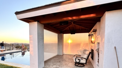 Motorized Patio Power Screens Photo