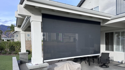 Motorized Patio Power Screens Photo