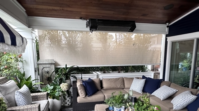 Motorized Patio Power Screens Photo