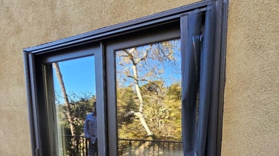 Retractable Screen Door Service Call Photo