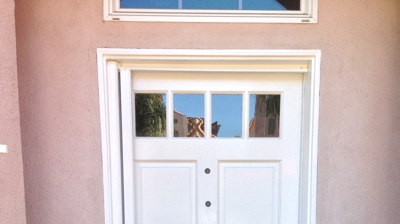 Single Door Retractable Screen Door Photo