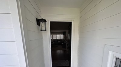 Single Door Retractable Screen Door Photo