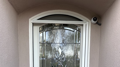 Single Door Retractable Screen Door Photo