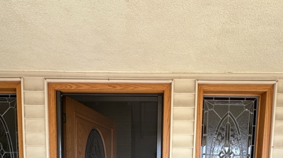 Single Door Retractable Screen Door Photo