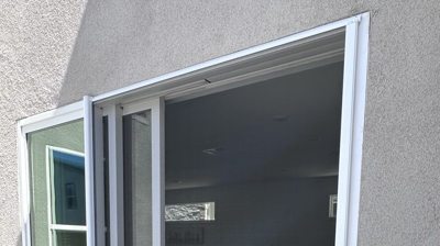 Sliding Door Retractable Screen Door Photo