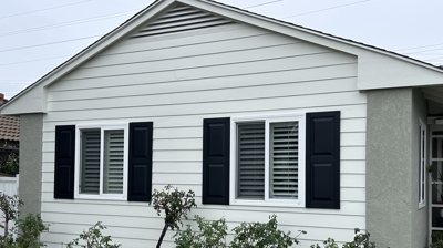 Vinyl Exterior Shutters Photo