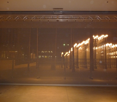 Commercial Motorized Power Screens