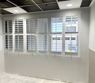 Commercial Interior Plantation Shutters