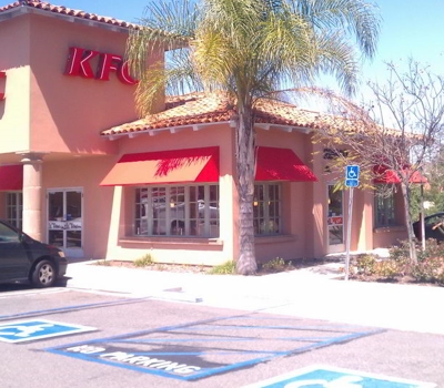 Commercial Awnings KFC Mission Viejo