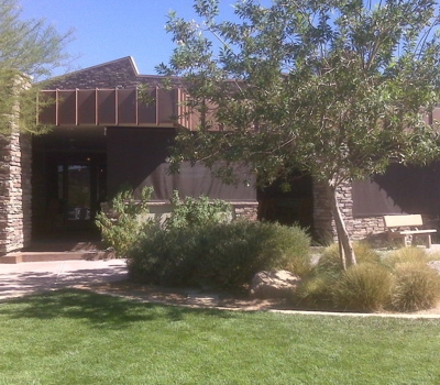 Commercial Manual Drop Screens Costa Mesa Golf Course