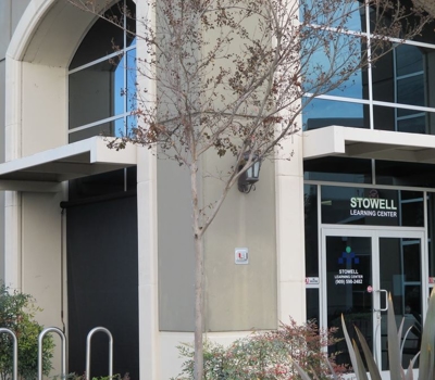 Commercial Manual Drop Screens Stowell Learning Center