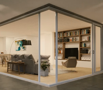 Corner Double Door VistaView Screens