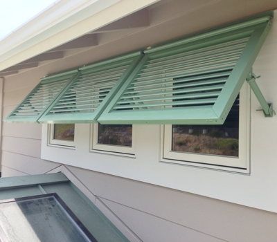 Fiberglass Bahama Shutters