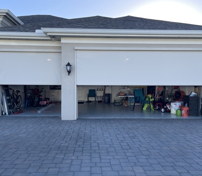 Garage Door Motorized Power Screens