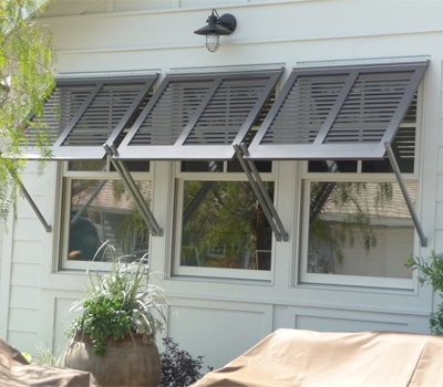 Wood Bahama Shutters