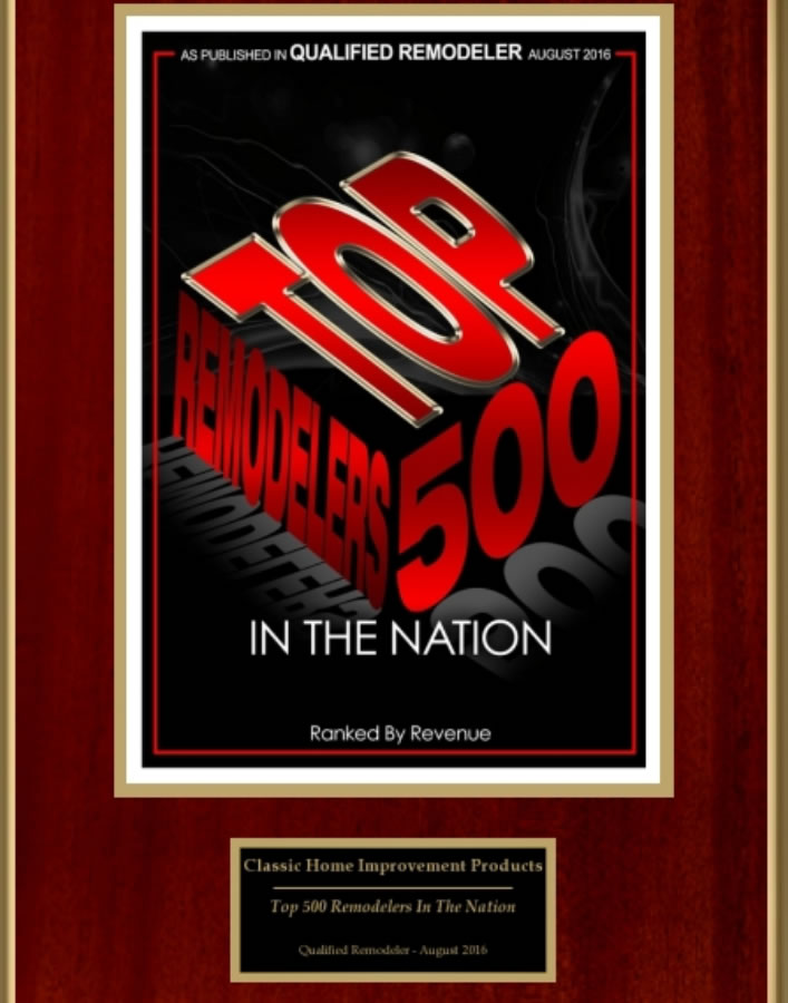 Top 500 Qualified Remodelers – 2016