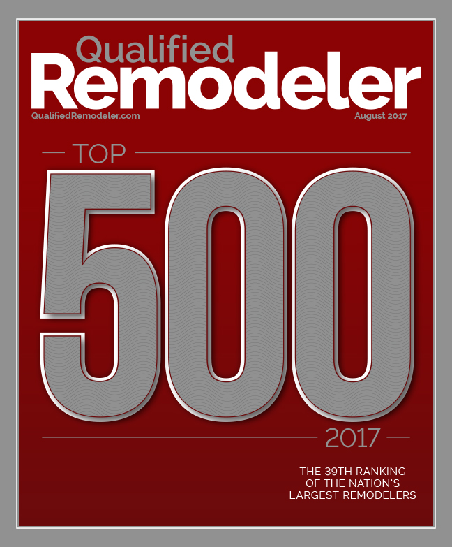 Top 500 Qualified Remodelers – 2017
