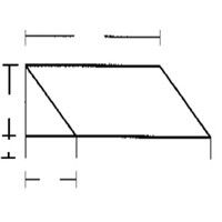 Standard Slope (side returns)