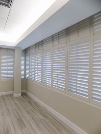 Commercial Interior Shutters in Brea