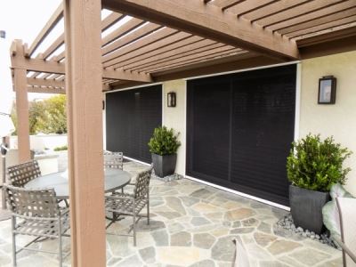 Exterior Door Motorized Power Screens