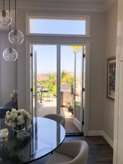 French Door Retractable Screens