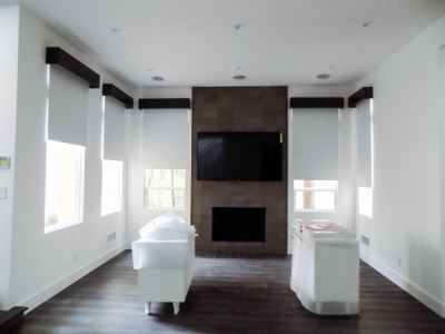 Indoor Motorized Shades in Brentwood